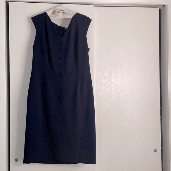 Navy Blue Dress - Picture 1 of 4